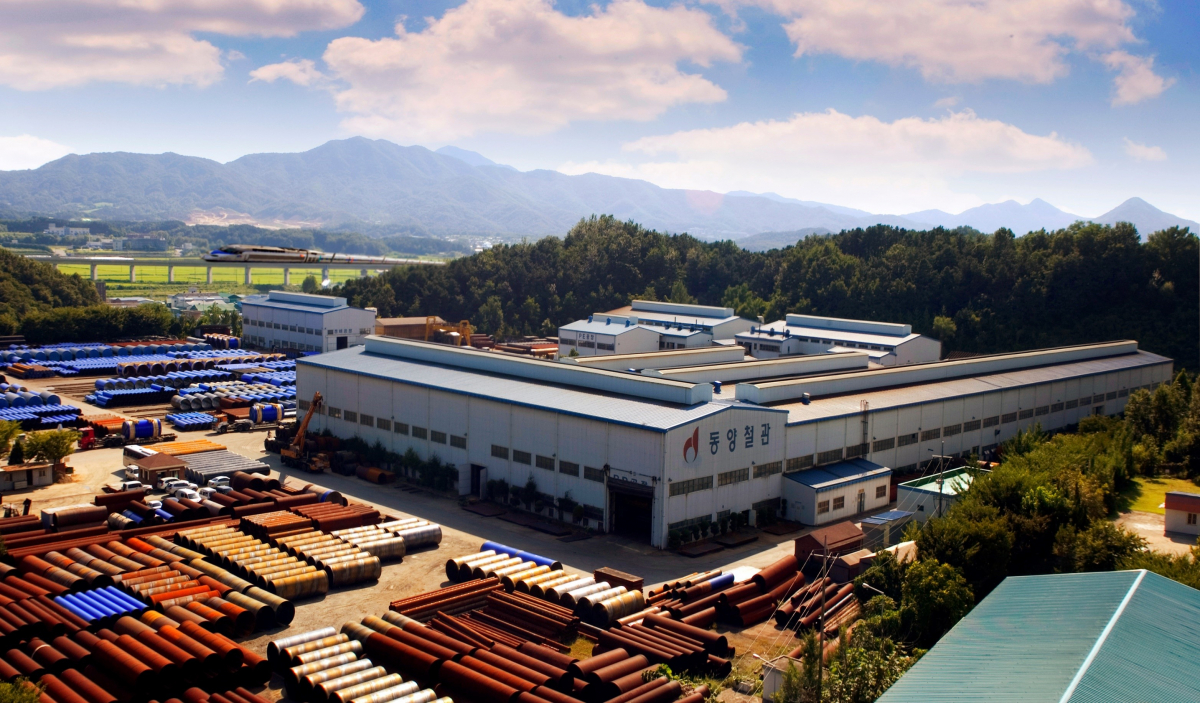 ▲동양철관 천안공장 전경.(사진제공=KBI그룹)