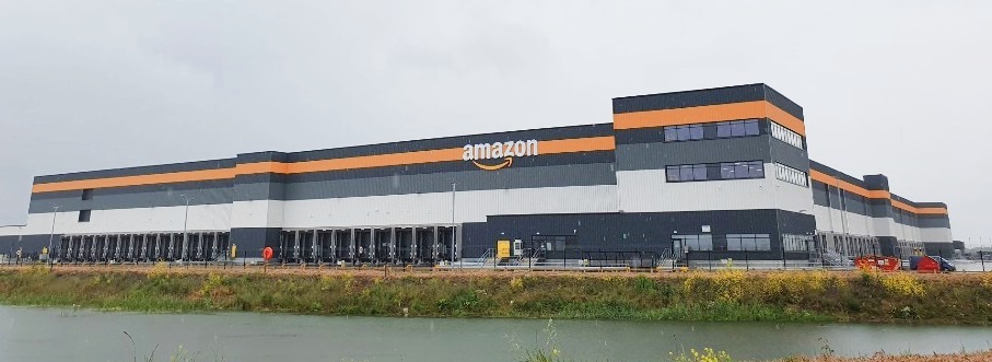 ▲프랑스 파리 소재 아마존 물류센터(이지스자산운용)