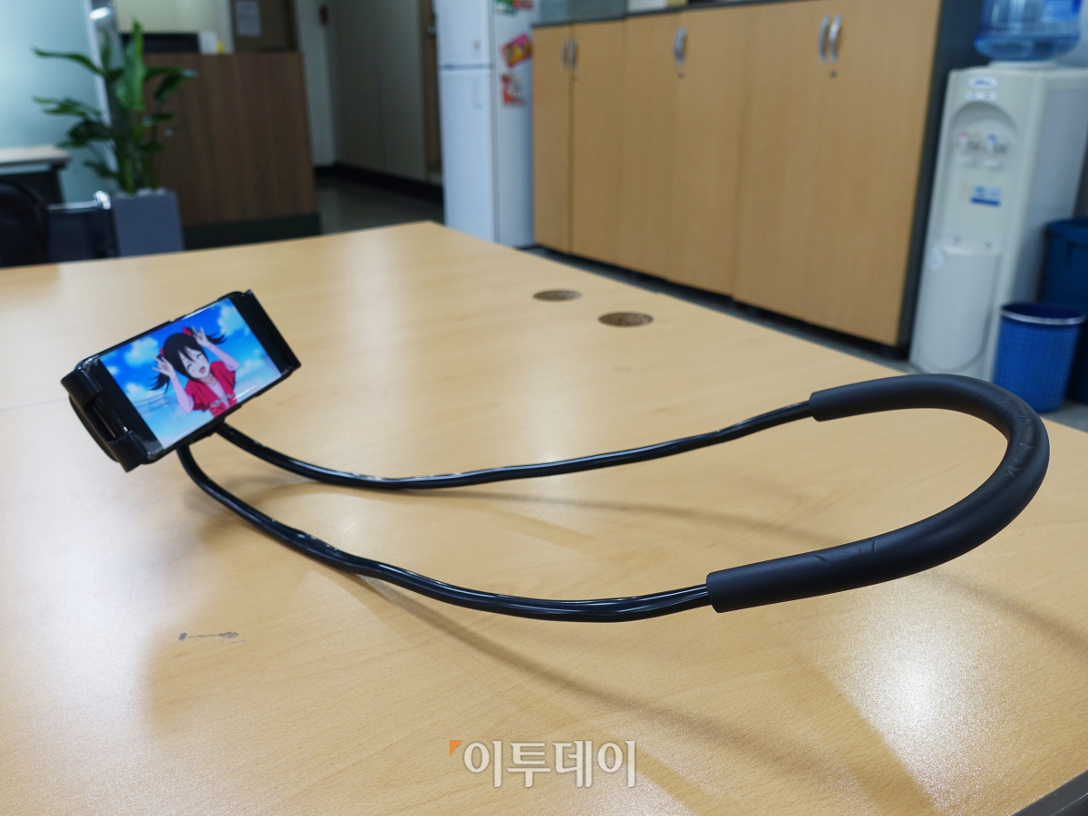 ▲한 눈에 봐도 직관적인 사용법의 제품(스마트폰 영상과 기사는 관련 없음). (김정웅 기자 cogito@)