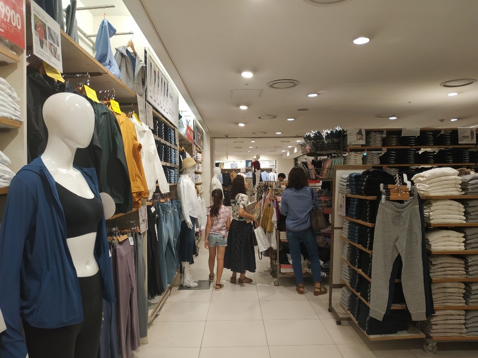 ▲서울 용산 아이파크몰 유니클로 매장.(박미선 기자 only@)