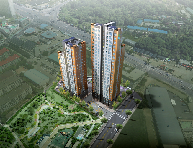 ▲목감역지음재파크뷰 조감도(사진=도시공감)