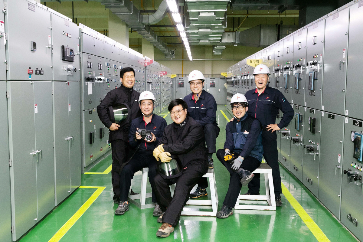 ▲SK 울산Complex (SK울산CLX) 전기1 Unit. (사진 제공=SK이노베이션)