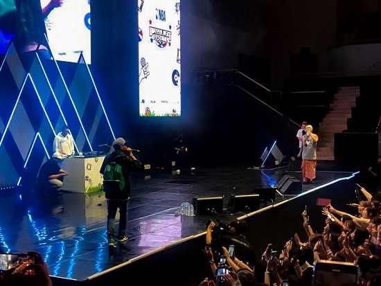 ▲사진='NBA' 전속모델 메킷레인 '나플라', '루피', '블루'