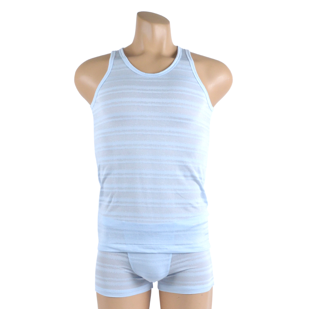 ▲비비안 젠토프 인견 런닝드로즈 (블루)