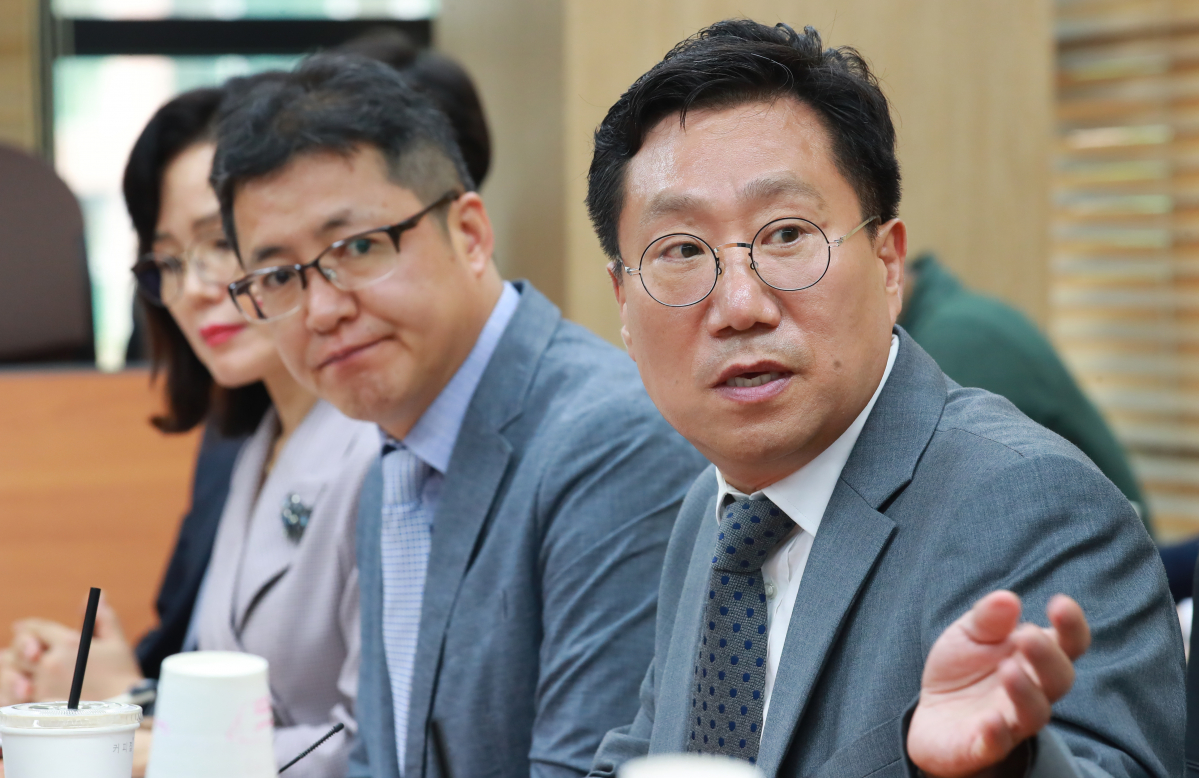 ▲양정철 민주연구원 원장.(연합뉴스)