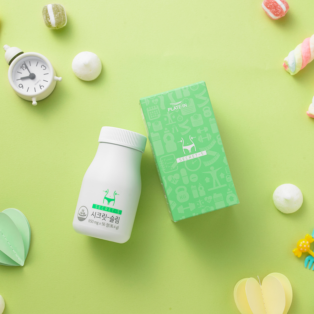 ▲체지방 감소뿐만 아니라 제지방량(근육, 단백질량) 증진에도 도움을 주는 제품인  ‘시크릿 슬림’ (비타민하우스)