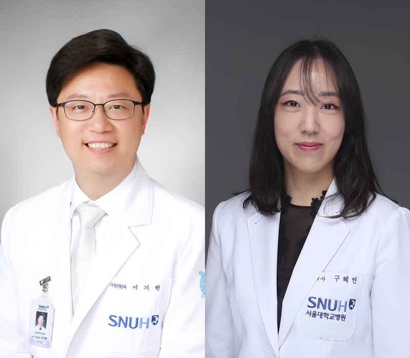 ▲가정의학과 이기헌 교수(왼쪽), 길병원 건강증진센터 구혜연_교수(오른쪽)(분당서울대병원)