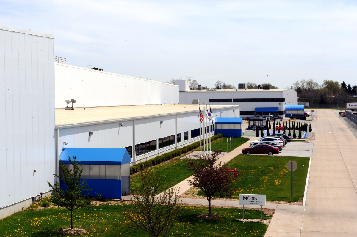 ▲현대모비스 오하이오 톨레도 공장 모습. (사진제공=현대모비스)