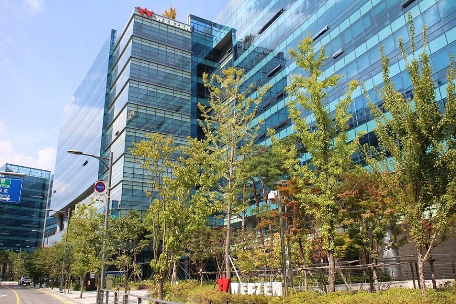 ▲웹젠 사옥 전경. (웹젠)