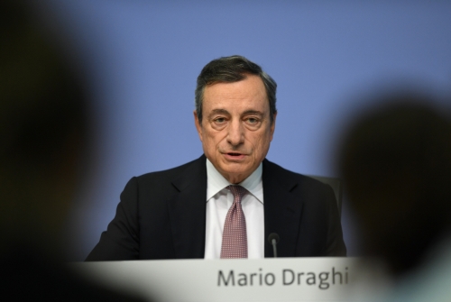 ▲마리오 드라기 유럽중앙은행(ECB) 총재 (프랑크푸르트/신화연합뉴스 )