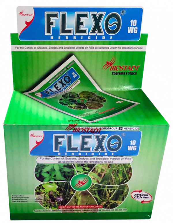 ▲팜한농이 필리핀에 출시한 ‘플렉소’ 제품사진. (사진 제공=팜한농)