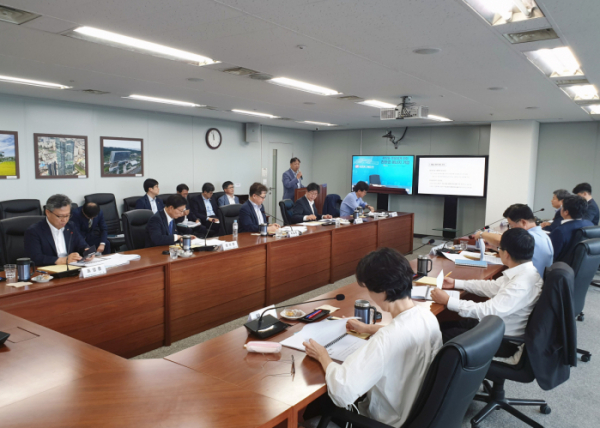 ▲한국동서발전은 22일 품질경영 이사회를 열었다.(사진 제공=한국동서발전)