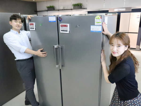 ▲베코(beko)’ 조합형 냉장고(사진제공=롯데하이마트)