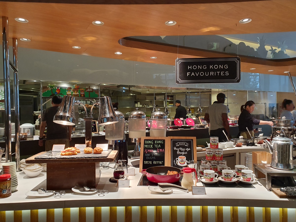 ▲'코디스 투어'에서 조식 일정을 빼놓을 수 없다. 홍콩식 조식부터 양식까지 모든 게 준비돼 있다.(홍콩=김소희 기자 ksh@)