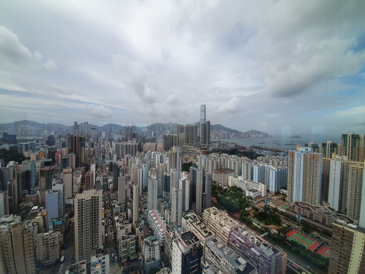 ▲코디스 호텔 42층에서는 몽콕의 전체를 한눈에 볼 수 있다. (홍콩=김소희 기자 ksh@)