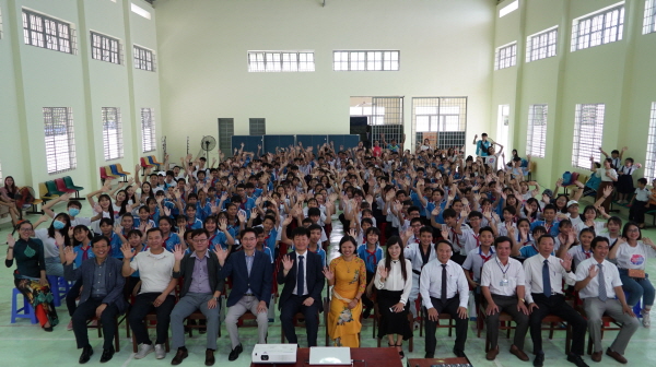 ▲사진설명=2018년 멀티미디어실 개소식 행사 