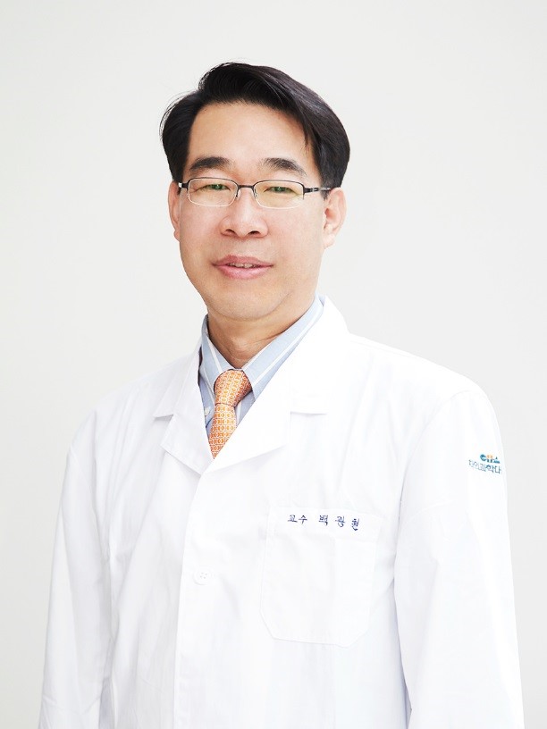 ▲ 의생명과학과 백광현 교수(차 의과대학교)