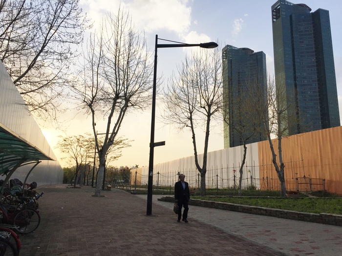 ▲우의정, 건축가 이종호와 공유한 시간들, 2019, 혼합매체, 가변설치