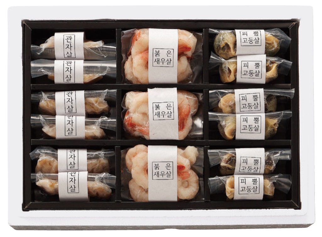 ▲간편 수산물 세트(소포장)(사진제공=신세계백화점)