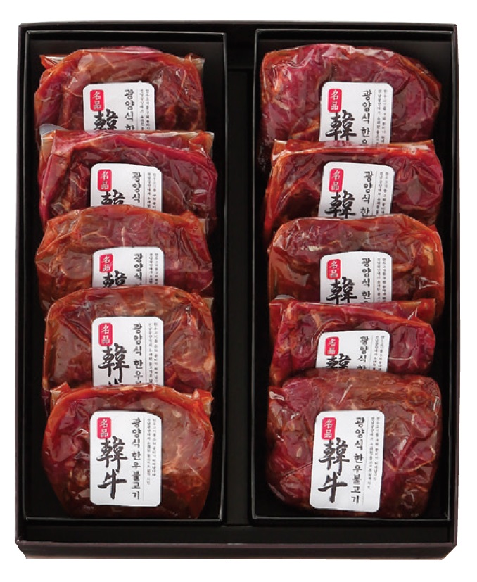 ▲광양식 한우불고기(소포장)(사진제공=신세계백화점)
