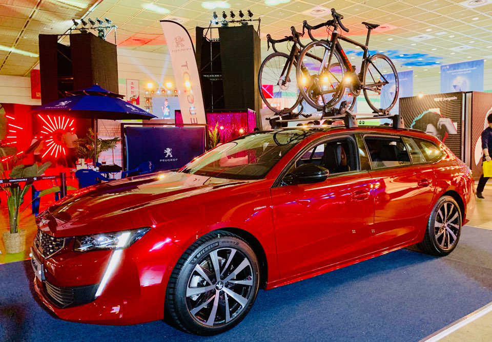 ▲푸조(PEUGEOT)가 9일부터 11일까지 코엑스에서 열리는 '크리에이터 위크 &'에서 뉴 푸조 508 SW를 전시한다. (사진제공=푸조)