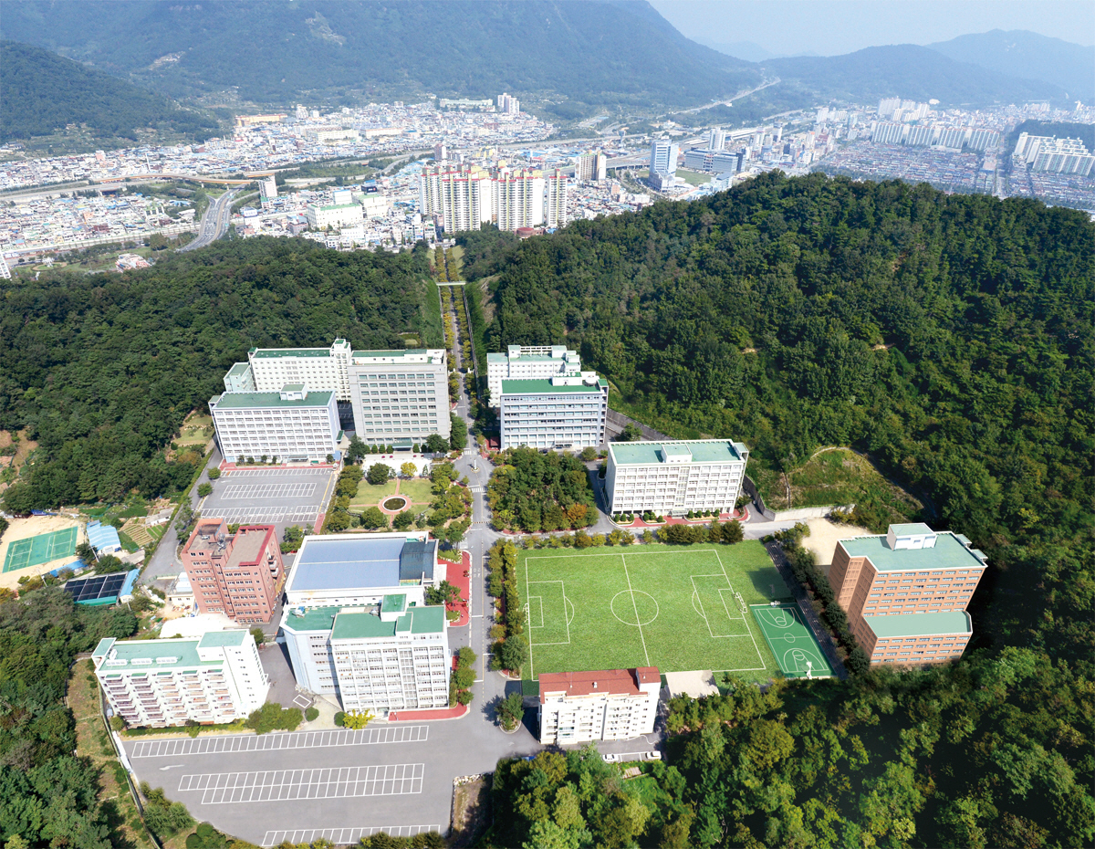 ▲창신대학교 전경(사진제공=부영그룹)