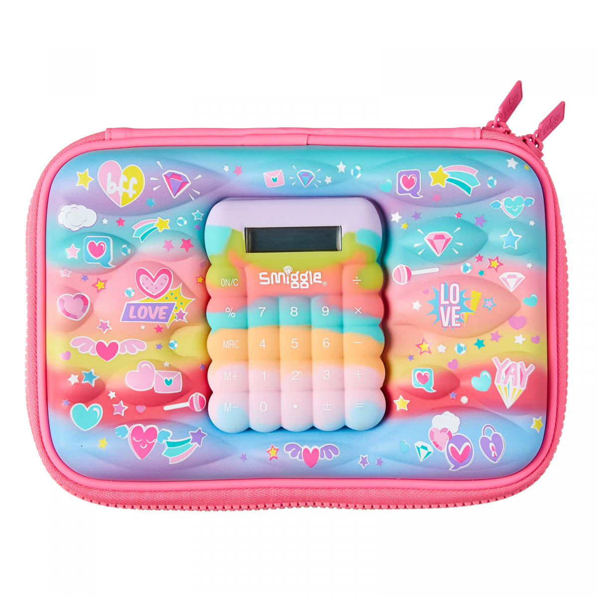 ▲스미글 계산기 하드탑 필통