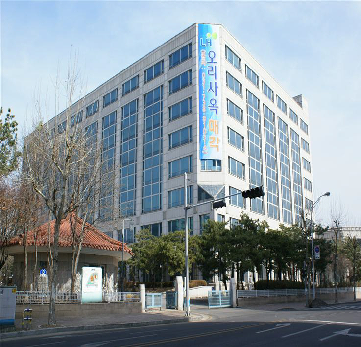 ▲경기 성남시 분당구에 들어선 한국토지주택공사(LH)오리사옥 전경.