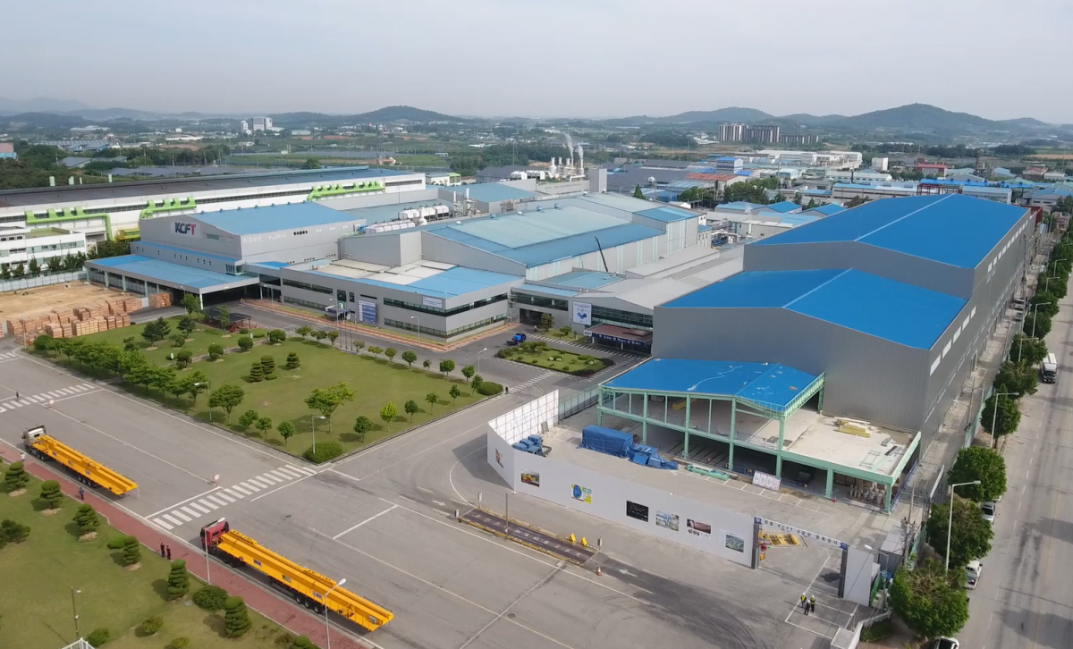 ▲KCFT 공장_전경(사진 제공=KCFT)