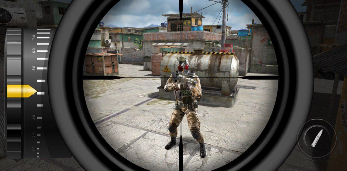 ▲방선저격 게임 플레이 캡쳐. (출처=온페이스게임즈)