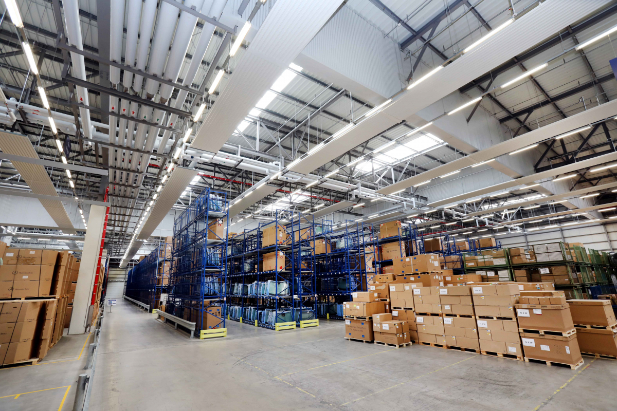 ▲부품 상태를 최적화하기 위해 자연채광과 환기, 온돌시스템까지 갖췄다. (사진제공=MBK)