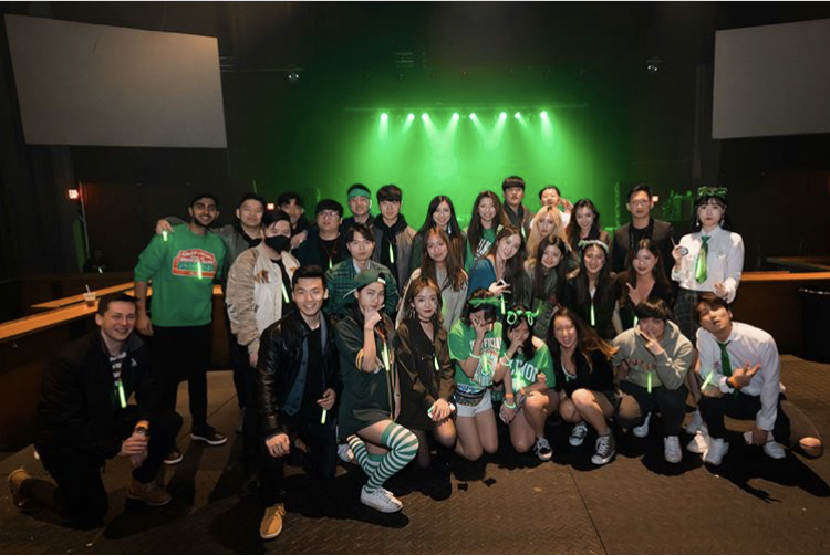 ▲김 씨가 속한 파티팀. 맨 오른쪽 아래가 김 씨다. (사진제공=김경태 씨)