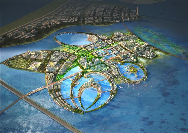 ▲새만금 스마트 수변도시 조감도(출처=새만금개발청)