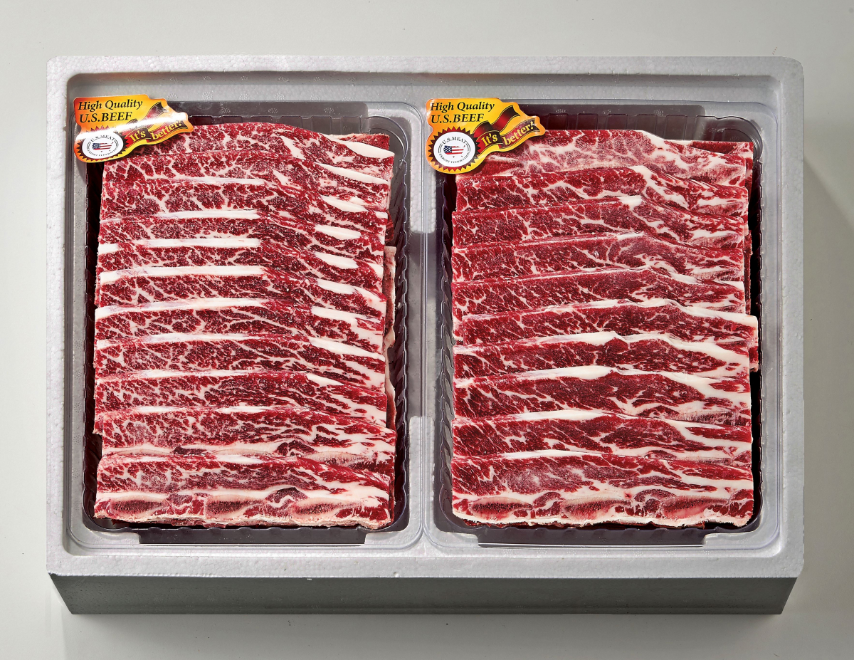 ▲LA식 갈비 세트(사진제공=빅마켓)