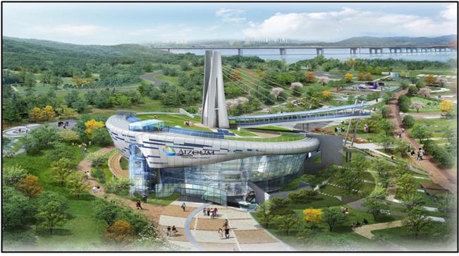 ▲서남물재생센터 조감도(사진 = 서울시)