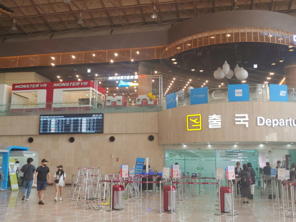 ▲김포국제공항에 오픈한 ‘몬스터VR 에어’. (출처=GPM)