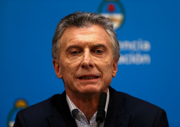 ▲마우리시오 마크리 아르헨티나 대통령. 로이터연합뉴스
