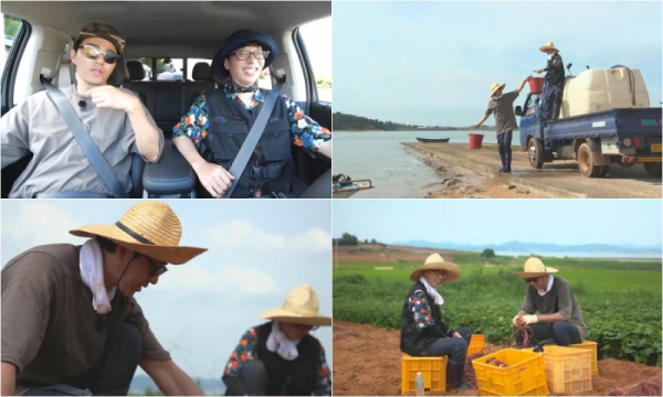 ▲'일로 만나 사이' 유재석-차승원(사진제공=tvN)