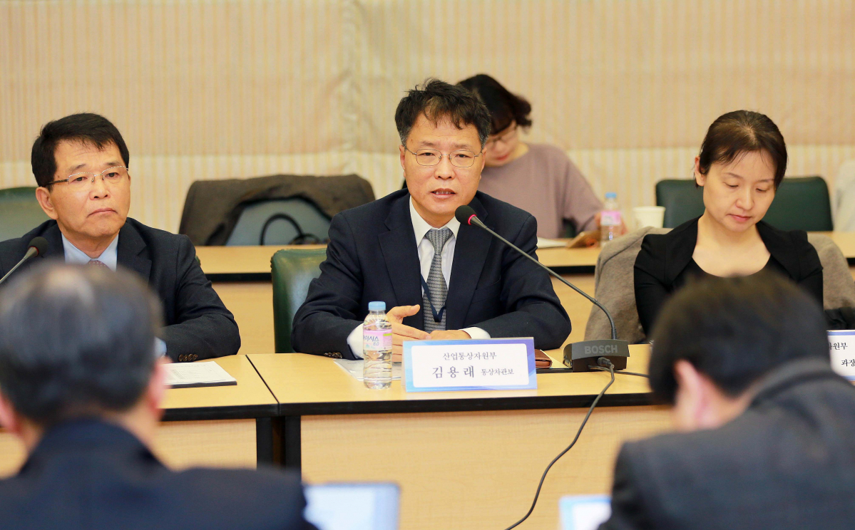 ▲김용래 신임 특허청장(가운데). (사진제공=뉴시스)