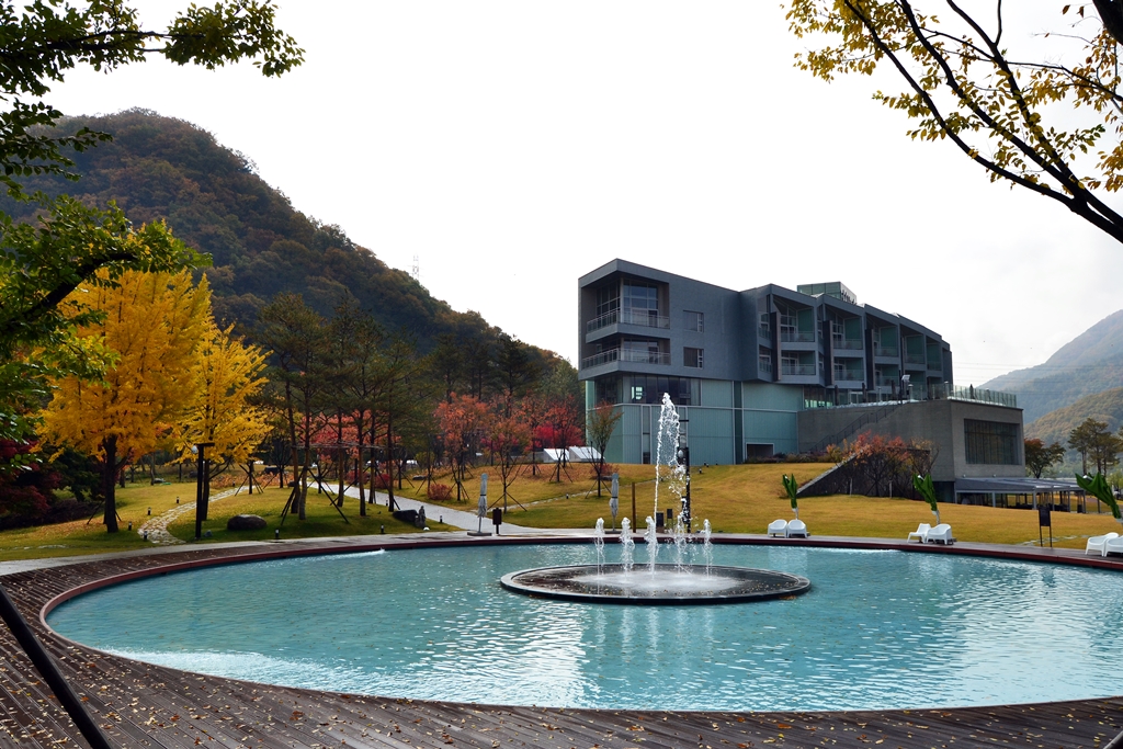 ▲마이다스 호텔&리조트 정원.(사진제공=대교)