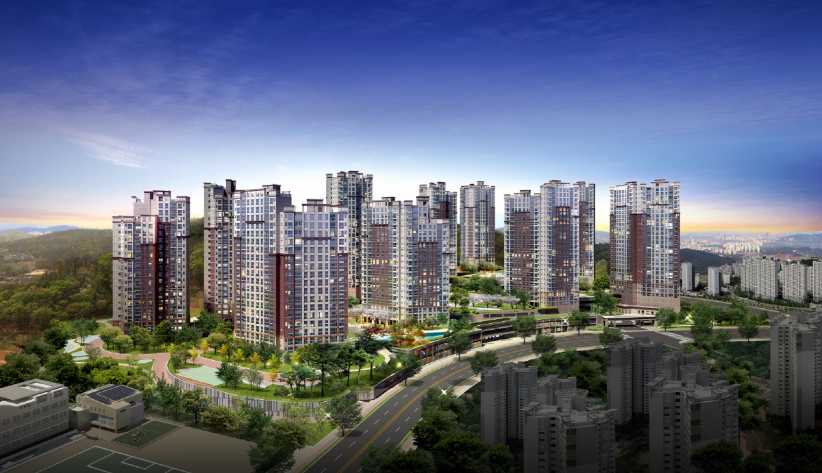 ▲인천 검단신도시 ‘검단 파라곤’ 조감도.