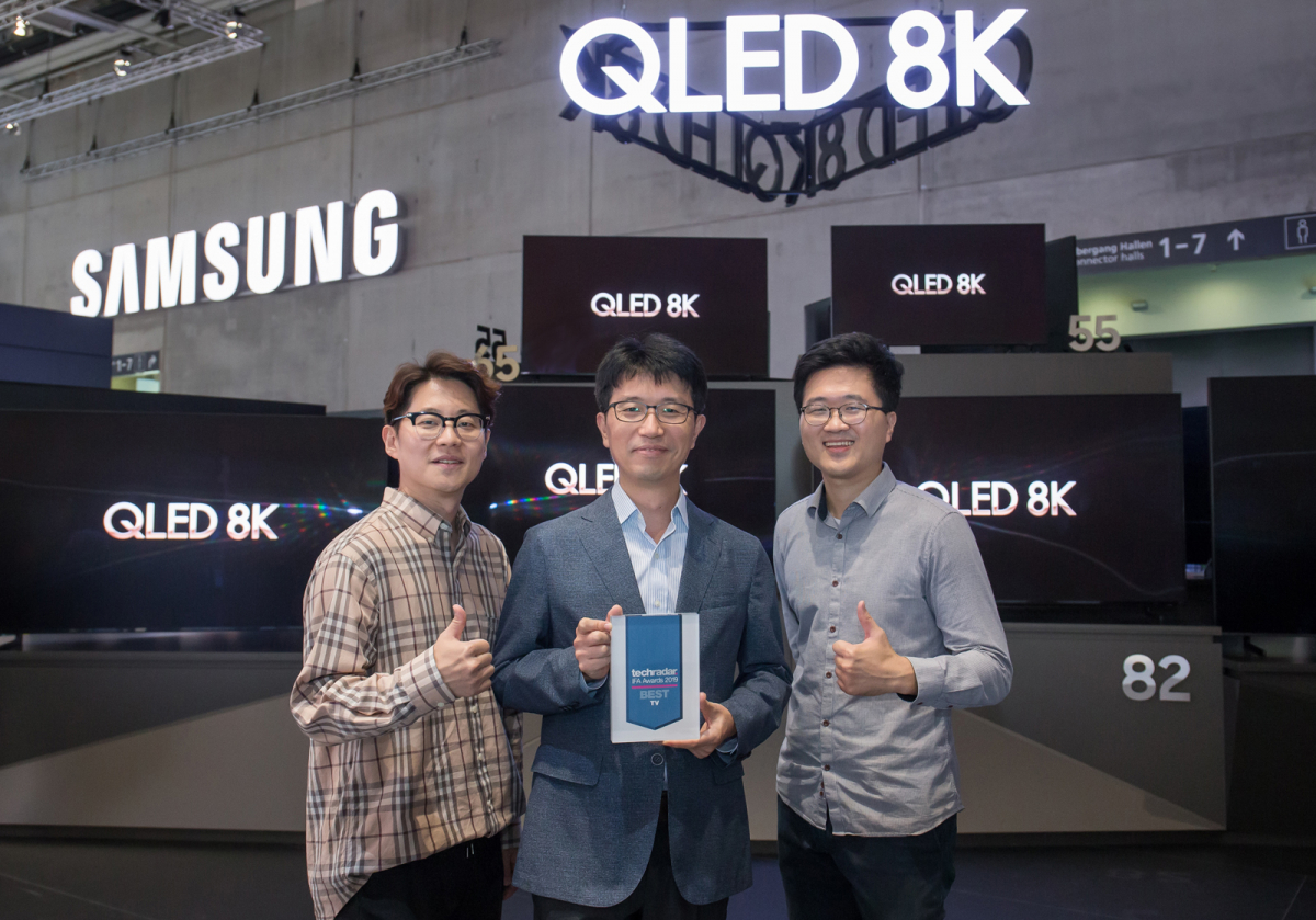 ▲삼성전자 QLED 8K TV(사진제공=삼성전자)