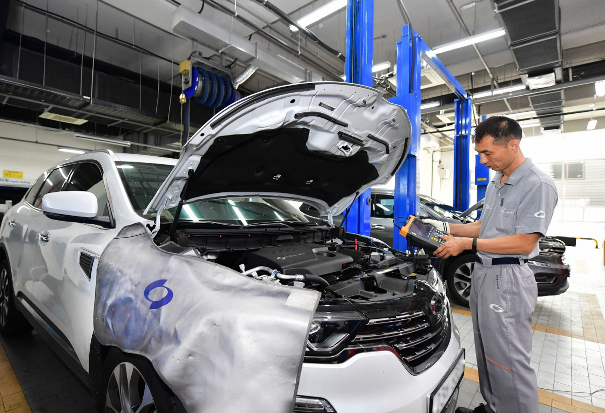 ▲르노삼성이 태풍 링링으로 피해를 본 고객을 내달 10월가지 지원한다. (사진제공=르노삼성)