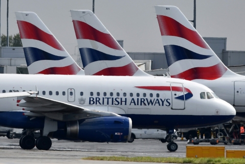 ▲9일(현지시간) 영국항공 조종사들이 임금 인상을 이유로 48시간 파업에 돌입했다. 런던/AFP연합뉴스 
