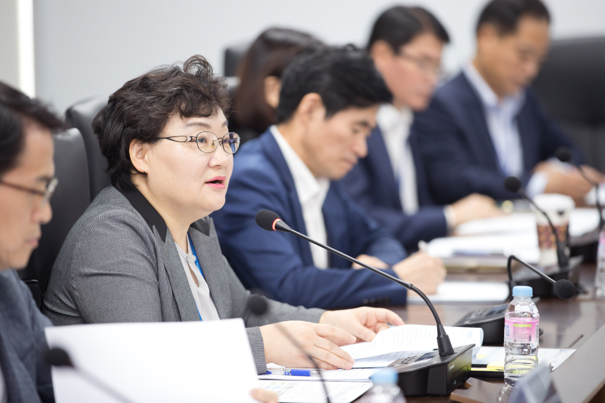 ▲과학기술정보통신부는 '제31회 우주개발진흥실무위원회' 를 개최했다.문미옥 과기부 제1차관이 회의를 주재하고 있다. 사진제공=과학기술정보통신부