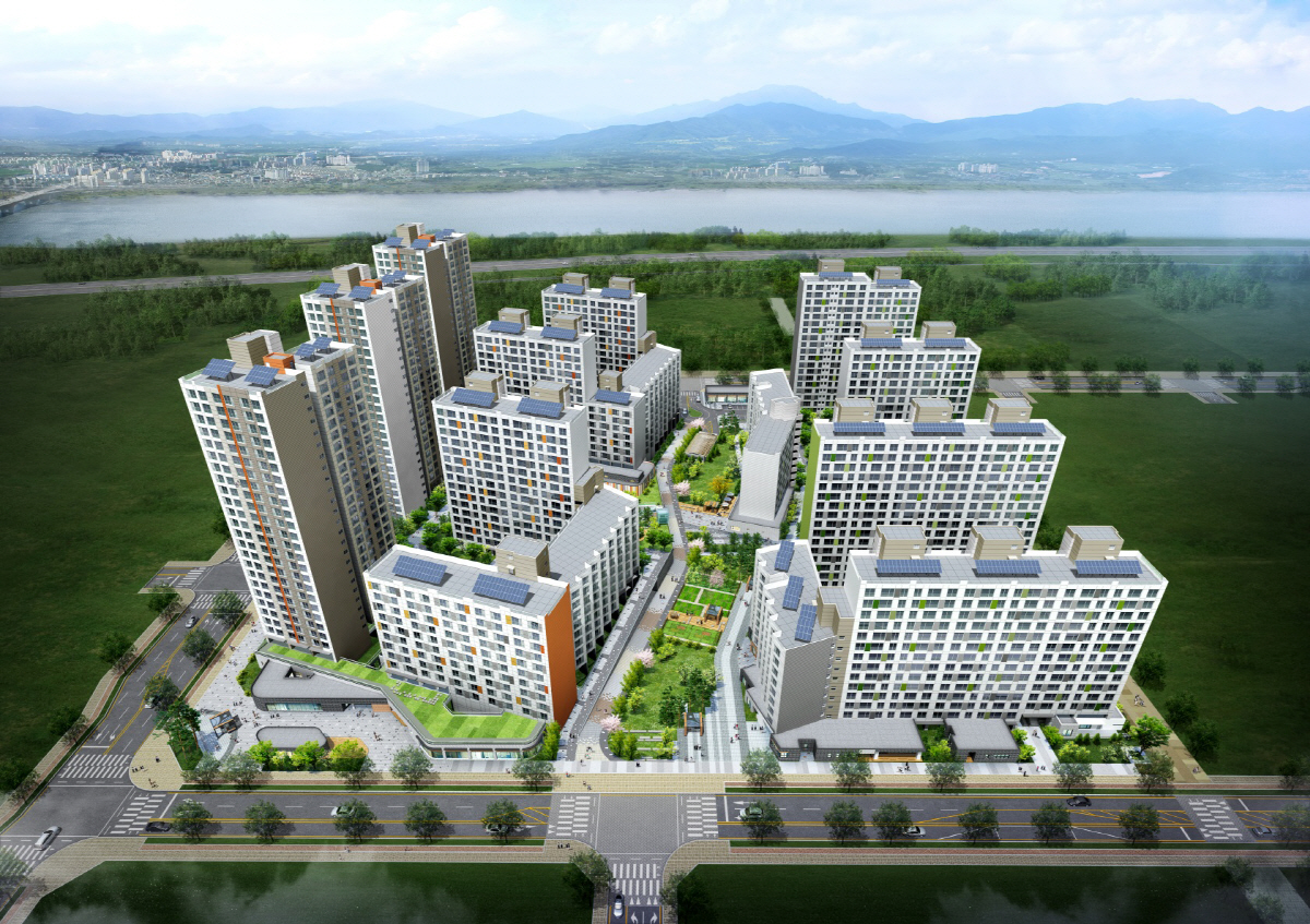 ▲고덕강일지구 4단지 조감도. (자료제공=서울도시주택공사)