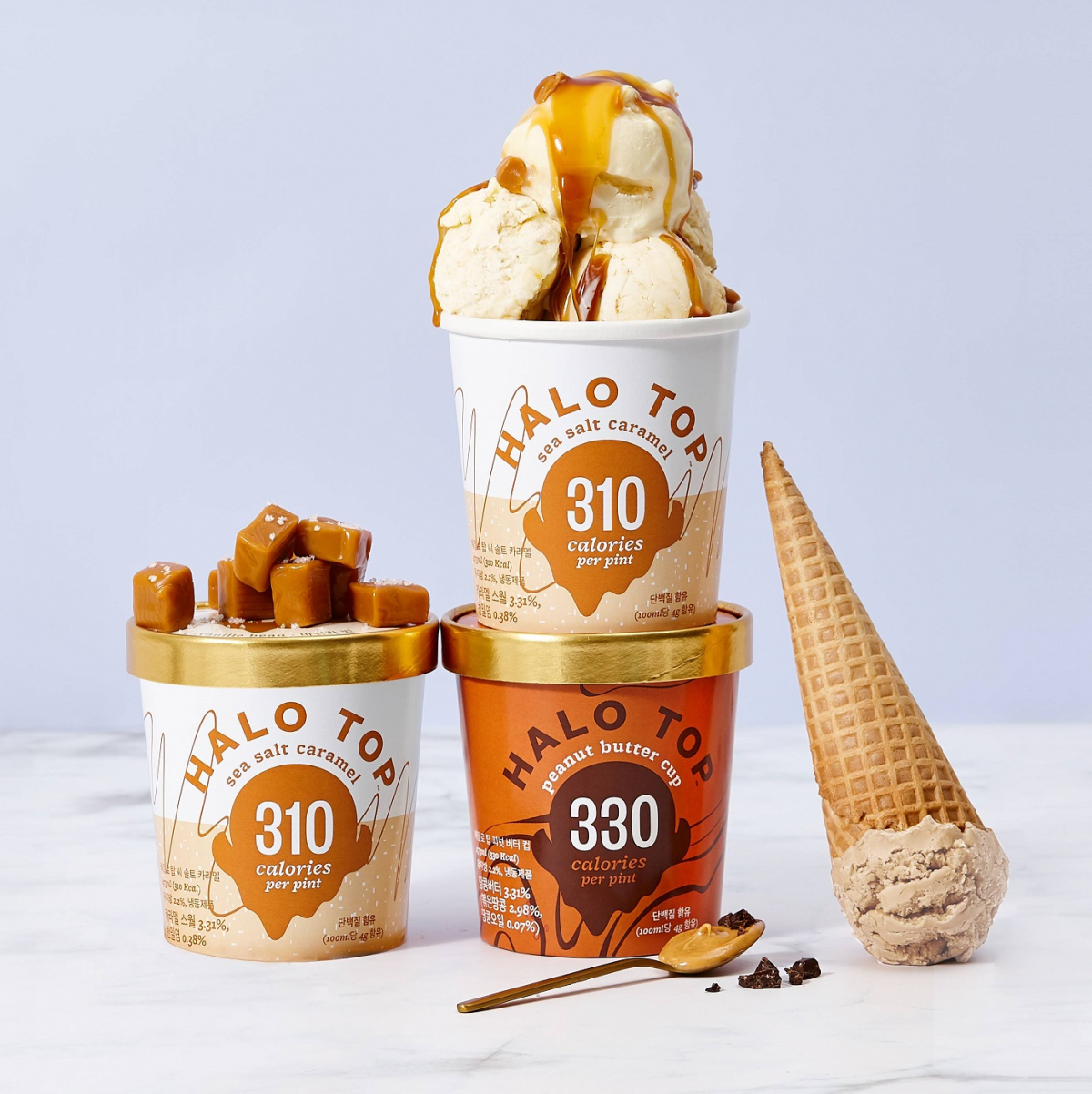 ▲롯데마트 '헤일로탑' 아이스크림