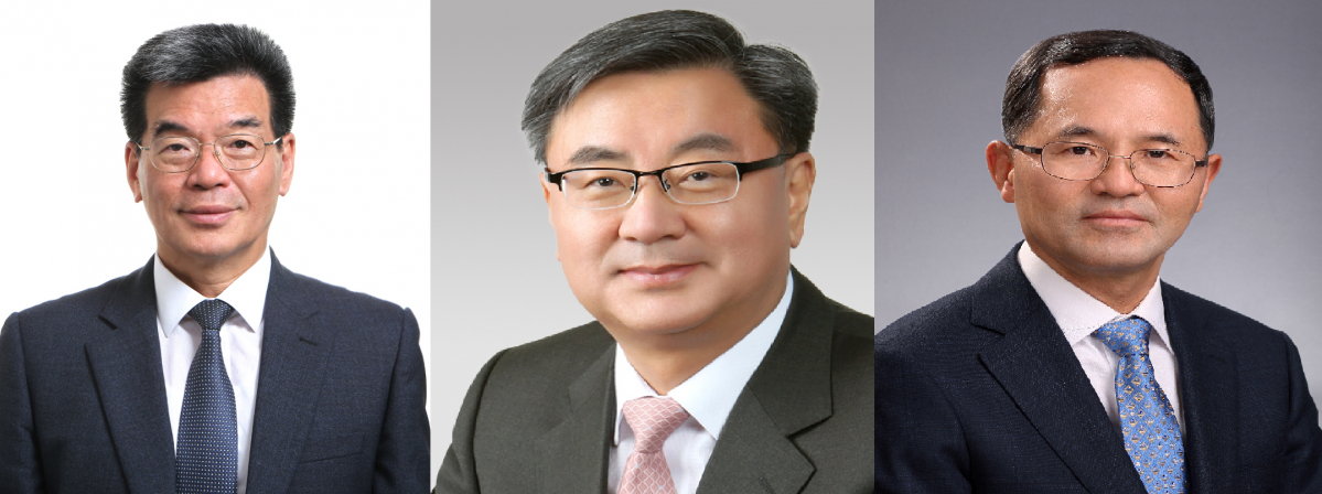 ▲왼쪽부터 가삼현 현대중공업 사장, 이성근 대우조선해양 사장, 남준우 삼성중공업 사장(이투데이DB)