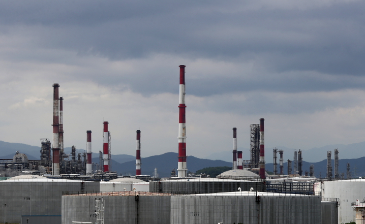 ▲울산시 남구 석유화학공단 전경.  (연합뉴스)