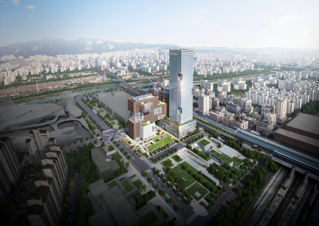 ▲창동 창업 및 문화산업단지 조감도(사진 = 서울시)